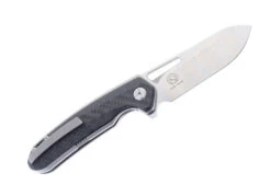 TwoSun Folding Knife Titanium/Carbon Fiber Handle 14C28N Plain Edge TS380 -Twosun TwoSun TS380 02 93376.1657139194