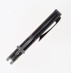 TwoSun TS416-D2 Flipper Pocket Knife Titanium & Red/Yellow G10 Inlay D2 Steel -Twosun TwoSun TS416 D2 03 14888.1696525212