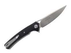 TwoSun Pocket Knife Black Micarta Handle D2 Plain Edge TS81-D2-Micarta -Twosun TwoSun TS81 Micarta 02 63765.1669749865