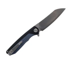 TwoSun Flipper Folding Knife Black/Blue G10 Handle D2 Plain Edge TS501-D2-Blue -Twosun TwoSun TS 501 BL 02 65281.1673469211
