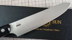 TwoSun Kitchen Chef Knife Black G10 Handle 12C27 Plain Edge TS800-G10 -Twosun aa8740f3 289c 4375 a79c e3ccabe0b889 44347.1637941011