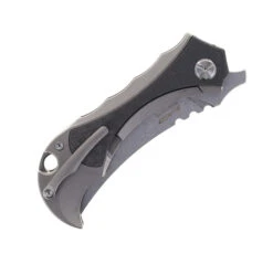 TwoSun Folding Knife Black Carbon Fiber/Titanium Handle 14C28N Plain Edge TS288 -Twosun b423b342 7584 4101 a9a8 2f6b750e8550 07202.1642176167