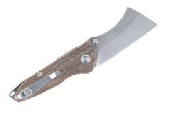 TwoSun Folding Knife Brown Micarta Handle D2 Plain Edge TS87 -Twosun b7353df7 fbc1 4027 9e3a bf642e9bb22c 94212.1642094476