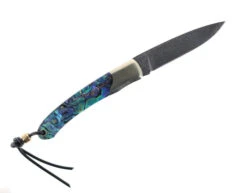 TwoSun Folding Knife Shell Handle Damascus Plain Edge TS359-Shell -Twosun d260d817 a65c 4adc b94a 6d5191e40a40 20034.1646166622