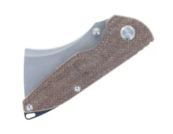 TwoSun Folding Knife Brown Micarta Handle D2 Plain Edge TS87 -Twosun d9baa8d7 2971 4d06 8642 26506510a29e 01375.1642094478