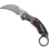 TwoSun Folding Knife Multi Color G10/Mulit Color Titanium Handle D2 Plain Edge TS373-Color