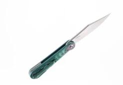 TwoSun Flipper Folding Knife Green Titanium Handle 14C28N Plain Edge TS232-Green -Twosun e5622166 2d85 4485 a682 f8f29586b758 08685.1660753011