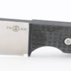 TwoSun Mini Micro Fixed Blade Knife Black Carbon Fiber Handle Plain Edge TS266 -Twosun f0c92784 91ea 4d17 8c12 b3b0efe39155 23095.1624020385