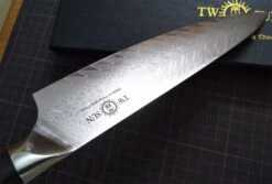 TwoSun Kitchen Chef Fixed Blade Knife Ironwood Handle Damascus Plain Edge TS700 -Twosun f48cce84 3851 4112 91d7 a82931036934 57068.1638208051