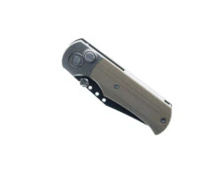 TwoSun Button Lock Pocket Knife Tan Micarta Titanium Handle D2 Plain Edge TS338 -Twosun f9a7d92b eaae 4ad2 949e 08487e311cf5 99701.1643829636